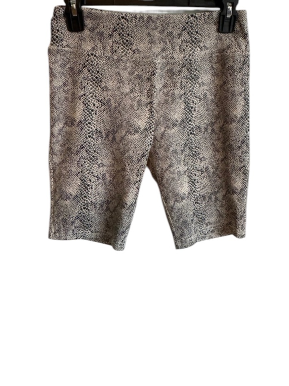 NWT! She + Sky Reptile Print Biker Shorts
